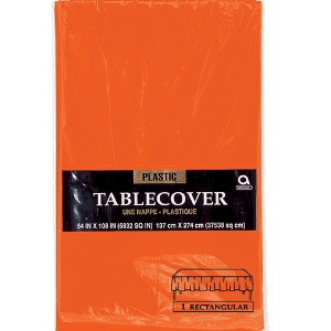 Orange Table Cover Rectangular